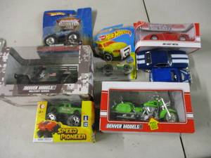 lot 59 image: Toy cars and trucks...