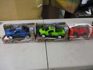 lot 62 image: 3 toy trucks...