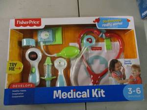 lot 76 image: Fisher Price medical kit...