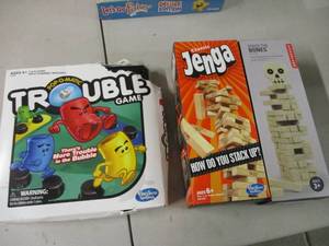 lot 78 image: Trouble, Jenga, and Stack the Bones...