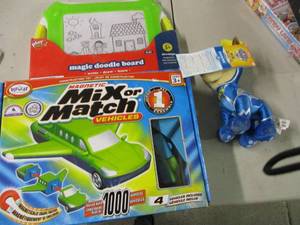 lot 81 image: Doodle Board, Mix and Match vehicle...