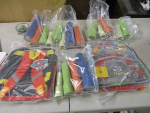 lot 100 image: 2 Paw Patrol backpacks and a bunch ...