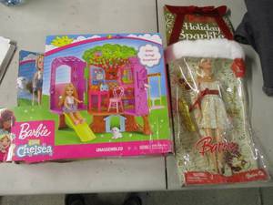 lot 127 image: 2 Barbie Sets...