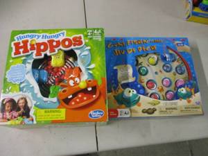 lot 138 image: Gone Fishin Game and Hungry Hippos...