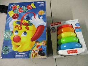 lot 151 image: Mr. Bucket and Fisher Price Rock a ...