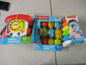 lot 152 image: Fisher Price Chatter Phone, Rock a ...