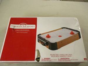 lot 171 image: Tabletop Air Hockey ...