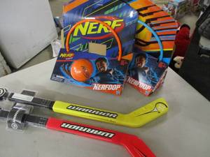 lot 172 image: Warrior Hockey and Nerf Toys...