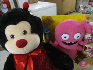lot 200 image: Ugly Dolls and Lady Bug...