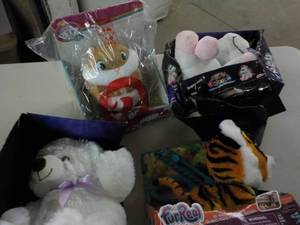 lot 206 image: Stuffed Animals...