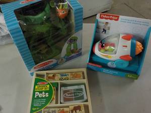 lot 222 image: Melissa and Doug Toys, and Fischer ...