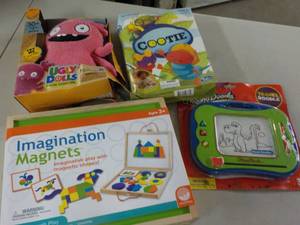 lot 234 image: Cootie, Magnets and more...