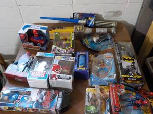 lot 242 image: Super Hero Toys...