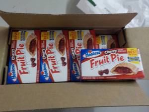 lot 314 image: Fruit Pie Cherry 4.25 oz 16 pies pe...