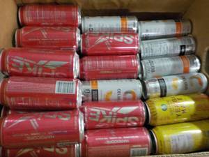 lot 335 image: 21 cans YerbaMate, Celsius and Spik...