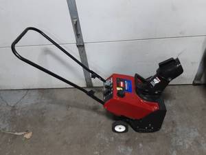 Toro-Power Lite 3.25 Hp. 16 Width Snow Thrower 2 Stage-Runs