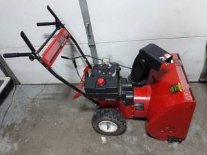 MTD Yard Machines 824 2 Stage Snow Blower-Runs 8 Hp. 24 Width
