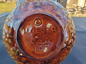 lot 5 image: Haeger Pottery  Antique Milk Pitcher