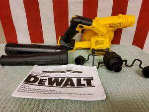 lot 47 image: Dewalt Mini Blower