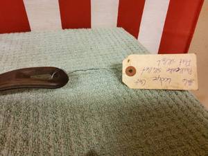 lot 50 image: Cast iron flat iron