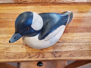 lot 28 image: Ducks Unlimited Stamped Decoy (1997)