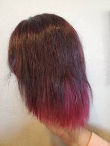 lot 166 image: Multi Colored Wig