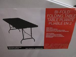Folding Poly Table