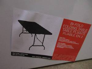 Folding Poly Table