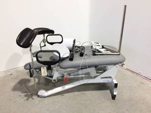 WOW MSRP $20,000&nbspGynecologyUrology Procedure TREATMENT ChairTable SONESTA STILLE MOTORIZED TILTUPDOWN POSTIONING WFLOW TRANSDUCER &amp HEAVY DUTY RISSLER LEG RESTS&nbsp- GOOD WORKING CONDITION NO TEARS