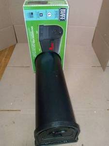 Arlington Large, Steel, Post-Mount Mailbox, Black by Gibraltar Mailboxes- open box not used