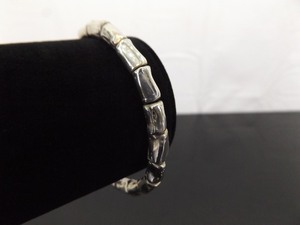 .925 Sterling Silver Artistic Bead Bracelet
