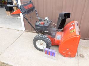 MTD 26 Snow Blower. 8 hp. Good used condition.