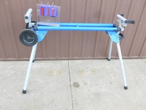 Kobalt miter saw stand. Appears new. As shown.