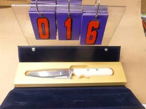 Chefs knife. Like new. As shown.