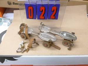 Vintage roller skates. As shown.