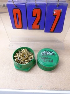 .22 ammo. Approx 200 rounds. As shown.