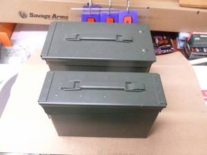 2 ammo box set. New condition. As shown.