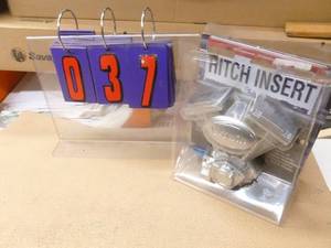 Reciever hitch cover. As shown.