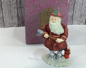 lot 2195 image: Heirloom Tradition Fireman Santa, 8 high