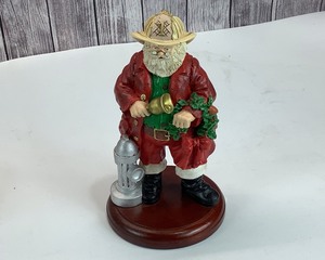 lot 2191 image: Santa Firefighter  Russ Berrie Collection, 8 tall