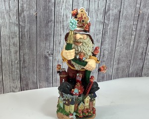 lot 2186 image: Firefighter Santa, 16 tall