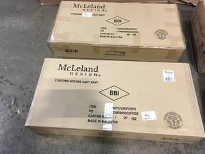 Pallet with McLeland Furniture various  types and models  see pictures