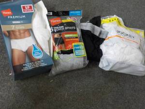 Mens Size S Briefs, Boxers and T-s...