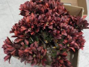 Box of Artificial Flowers...