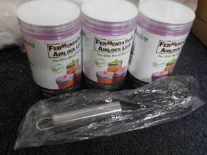 3 - 6 packs Fermentation Airlock Li...