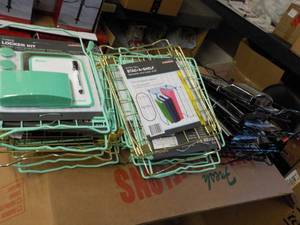 7 pc Metal Locker Kits and Metal St...