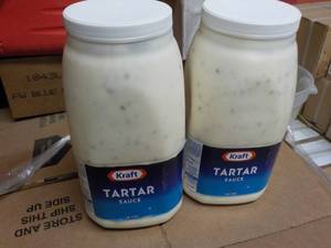 2 Gallon Jugs Kraft Tartar Sauce...