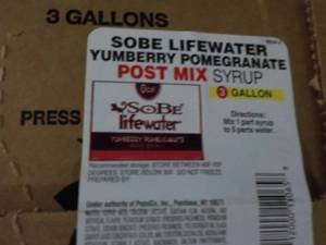 3 -3 Gallon Sobe Lifewater Yumberry...