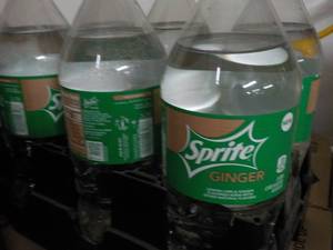 8 - 2 Liter Bottles Sprite Ginger...