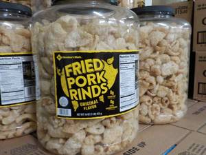 2 -16 oz Jugs Fried Pork Rinds...